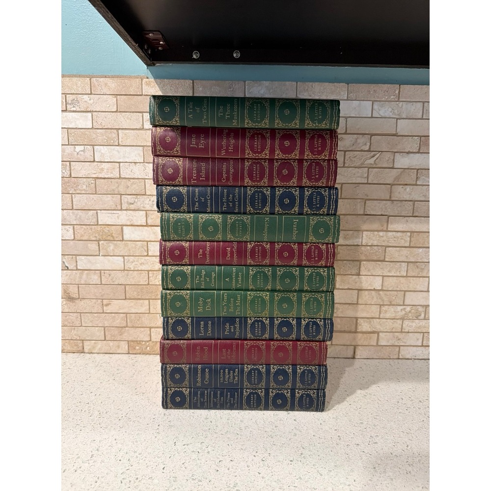 1950s Classic Novels Library Edition 12 Book Set